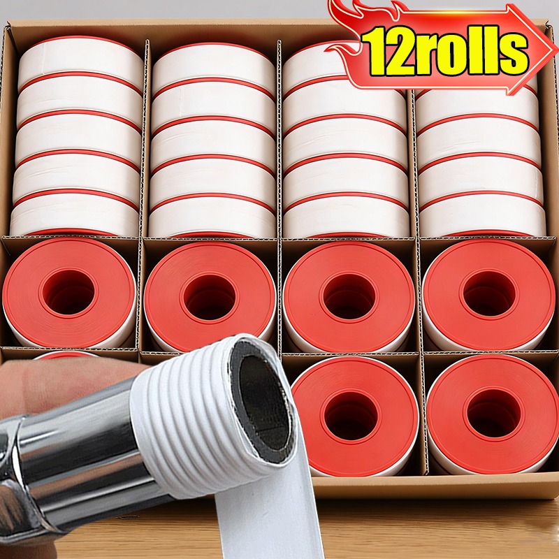 Plumbing Tape Ptfe - Pipe Sealant Tape PTFE Self-adhesive Thread