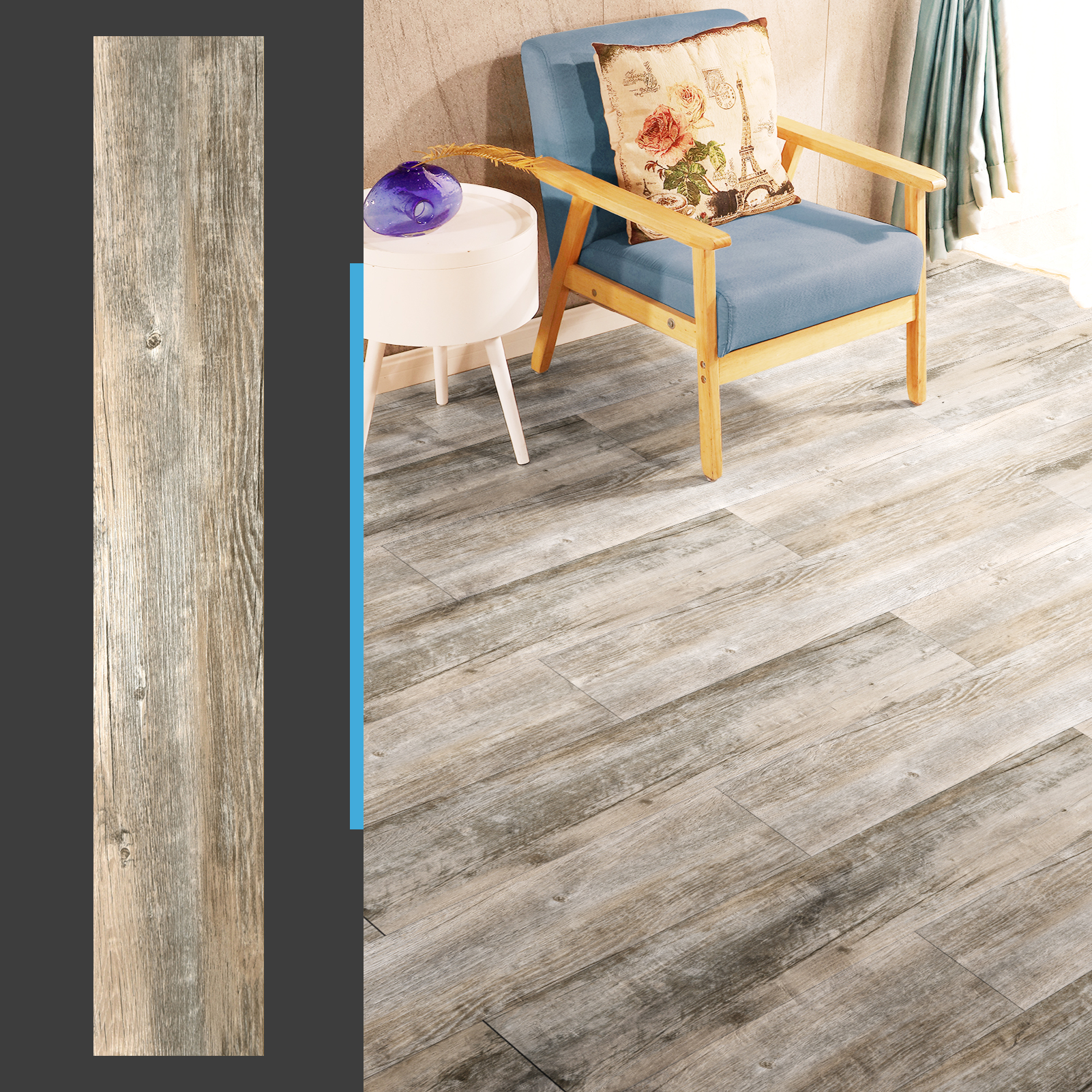 Vinyl Floor Plank - Art3d 36-Pack 54 Sq.ft Peel and