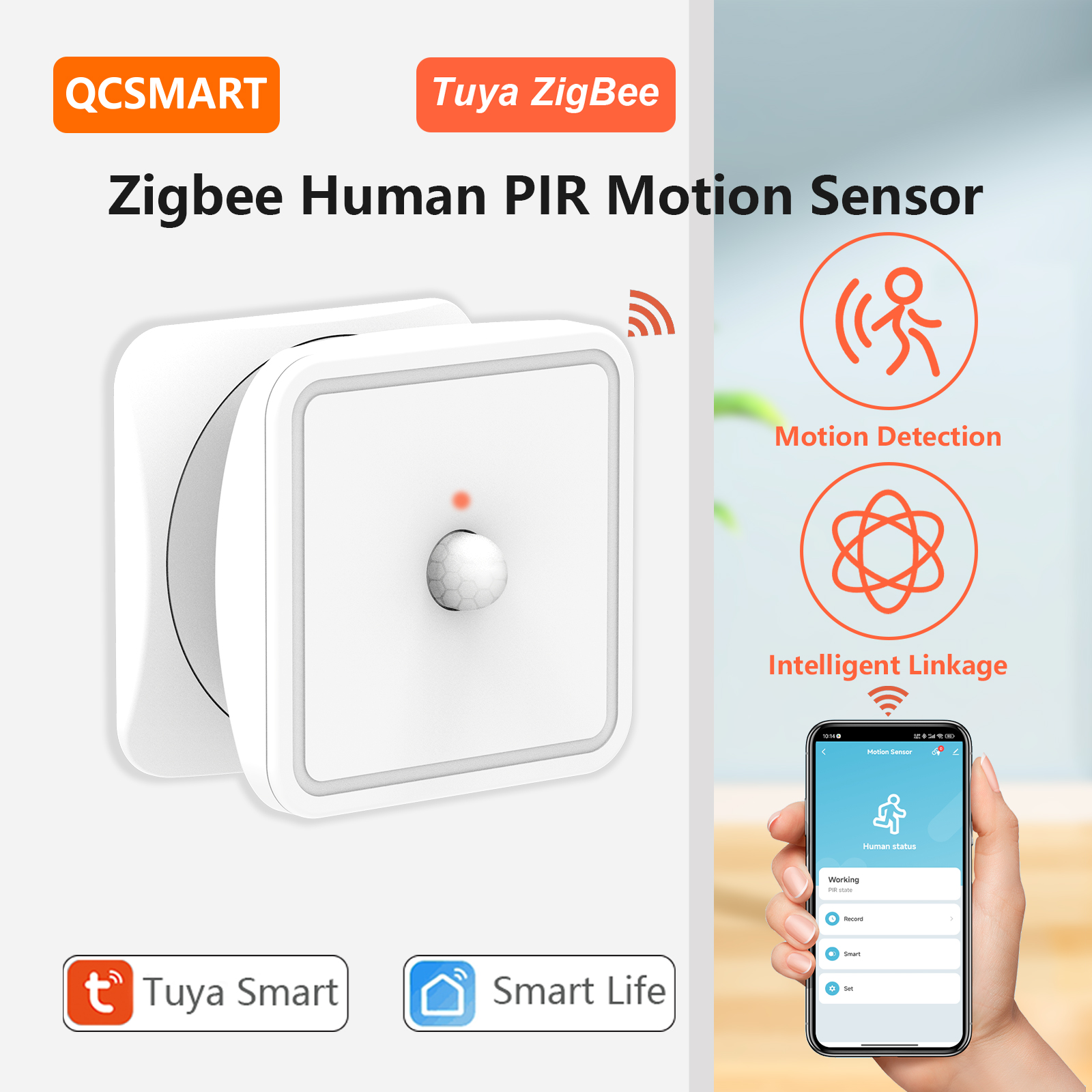 Home Improvement And Hardware - Tuya ZigBee Human Motion Sensors PIR