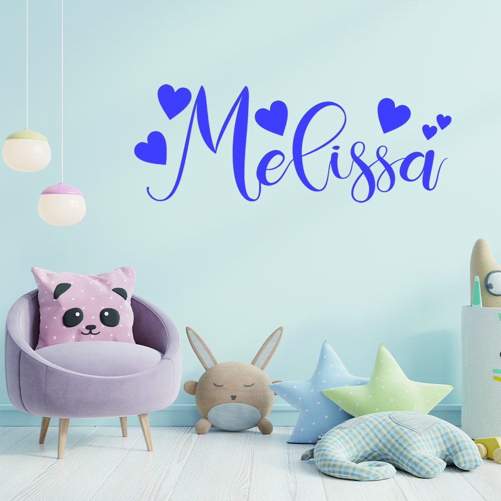 Vinyl Floor Plank - 1pc Diy Personalize Custom Name love