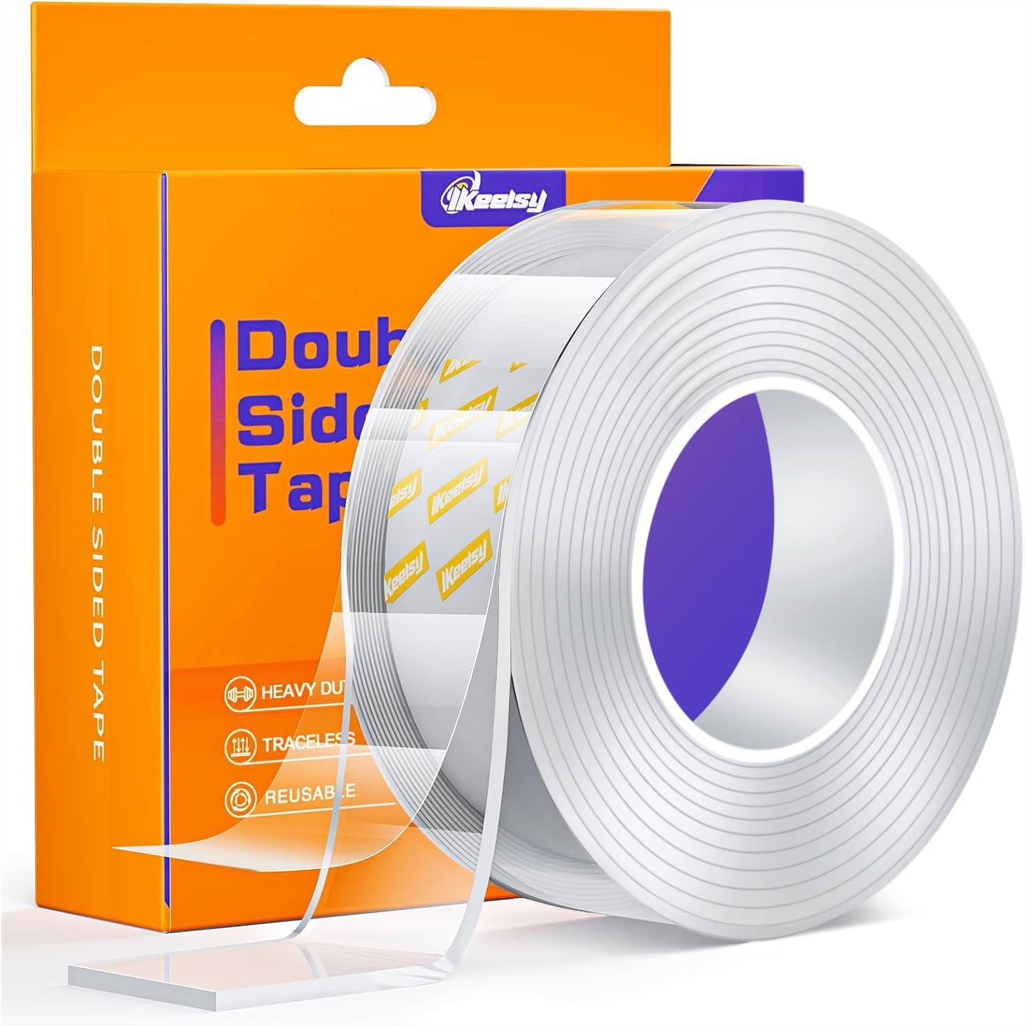 Picture Hanging Strip - Double Sided Tape Heavy Duty, Nano