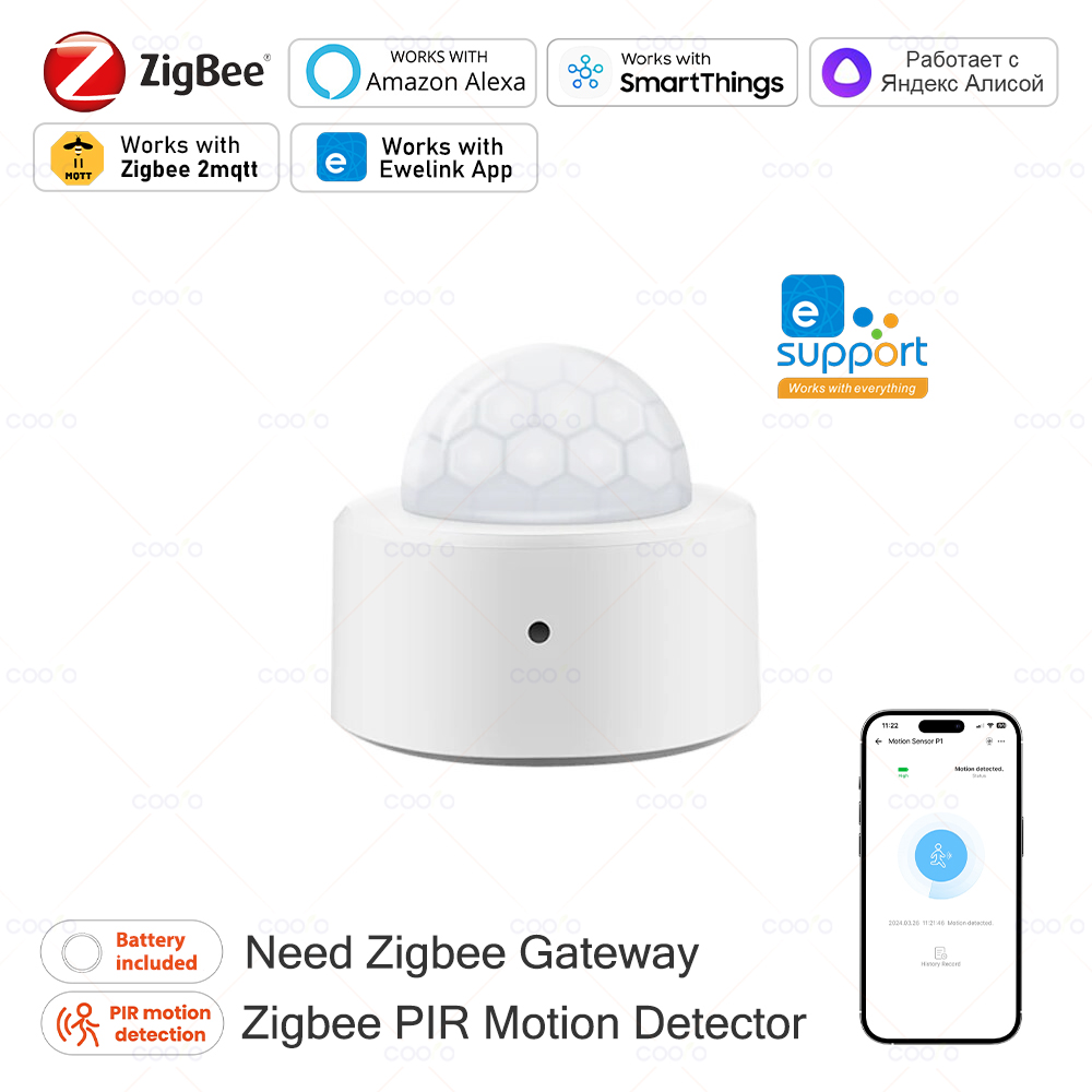 Home Improvement And Hardware - Zigbee Mini PIR Motion Sensor Human