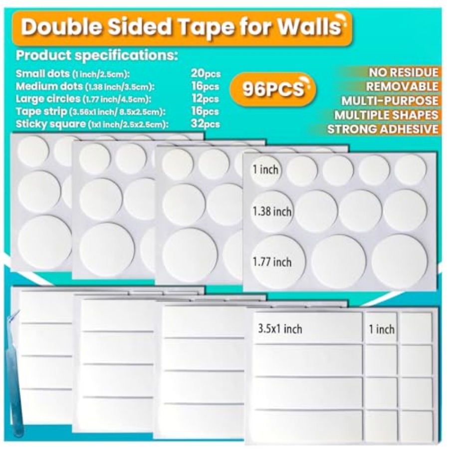 Double Sided Tape for Walls, P – обзор и цена Picture Hanging Strip