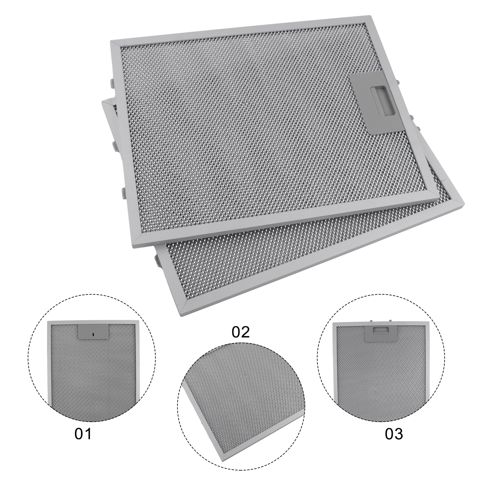 2pcs/set Range Hood Filter Ven – обзор и цена Home Improvement Kitchen Set