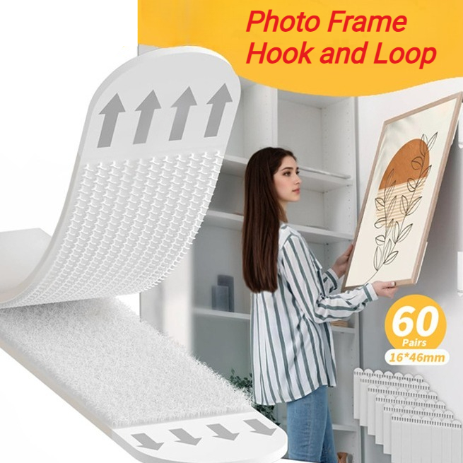 8-72PCS Heavy Duty Non Perfora – обзор и цена Picture Hanging Strip
