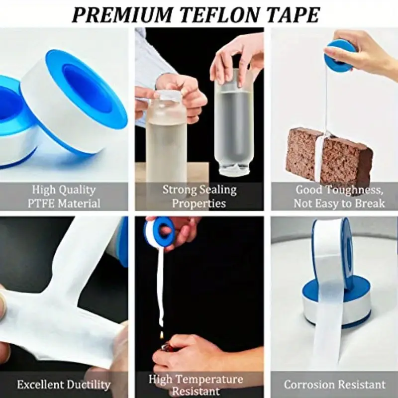 PTFE threaded sealing tape, pi – обзор и цена Plumbing Tape Ptfe