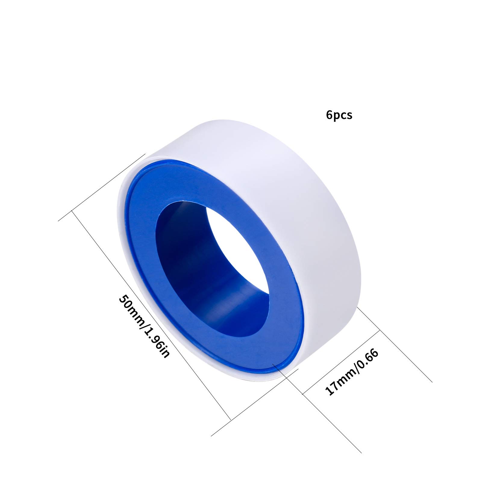 12 Rolls Xiaomoyu PTFE Tape -  – обзор и цена Plumbing Tape Ptfe