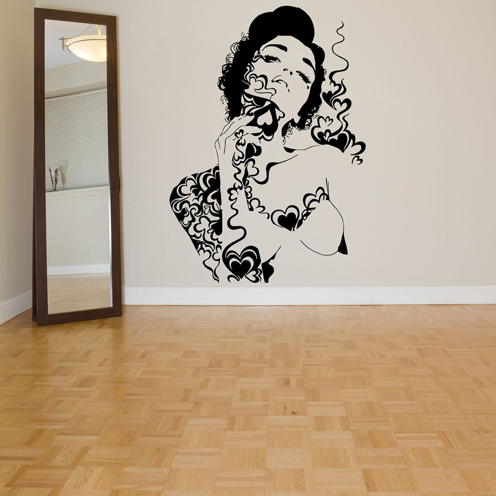 Sexy woman Wall Sticker Vinyl  – обзор и цена Vinyl Floor Plank