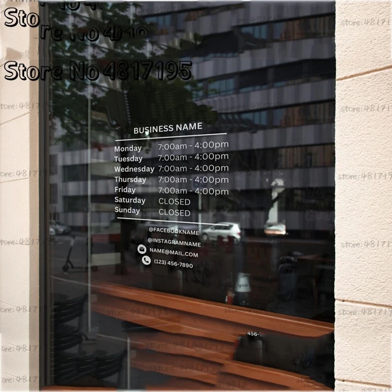 Opening Hours With Custom Busi – обзор и цена Vinyl Floor Plank