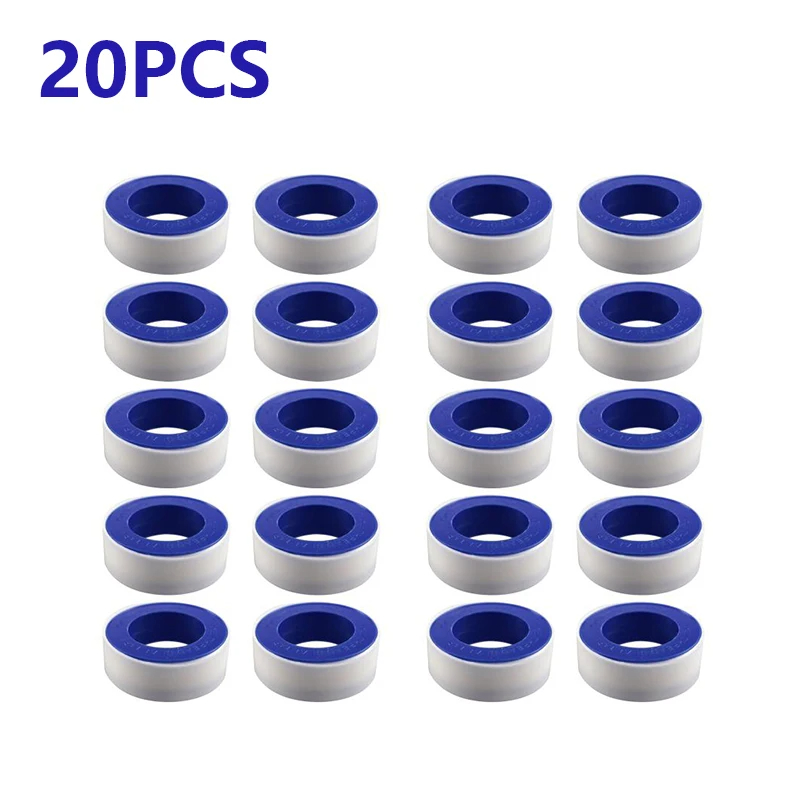20PCS PTFE Thread Sealing Pipe – обзор и цена Plumbing Tape Ptfe