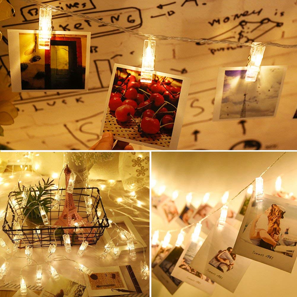 LED Photo Clip String Light, 1 – обзор и цена Picture Hanging Strip