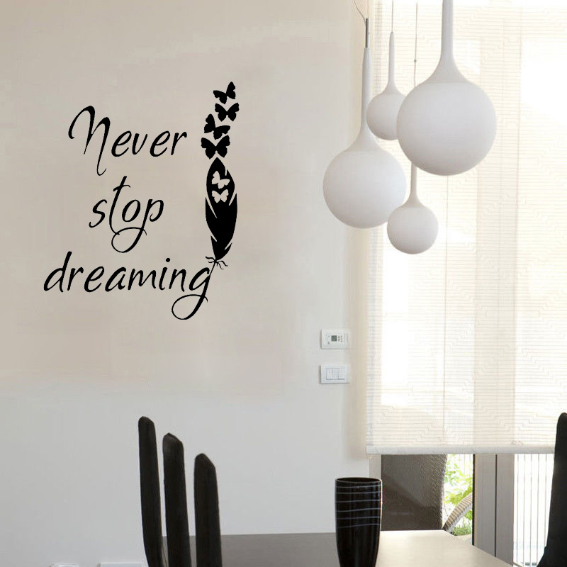 Short phrase Wall Sticker Wall – обзор и цена Home Improvement Quotes