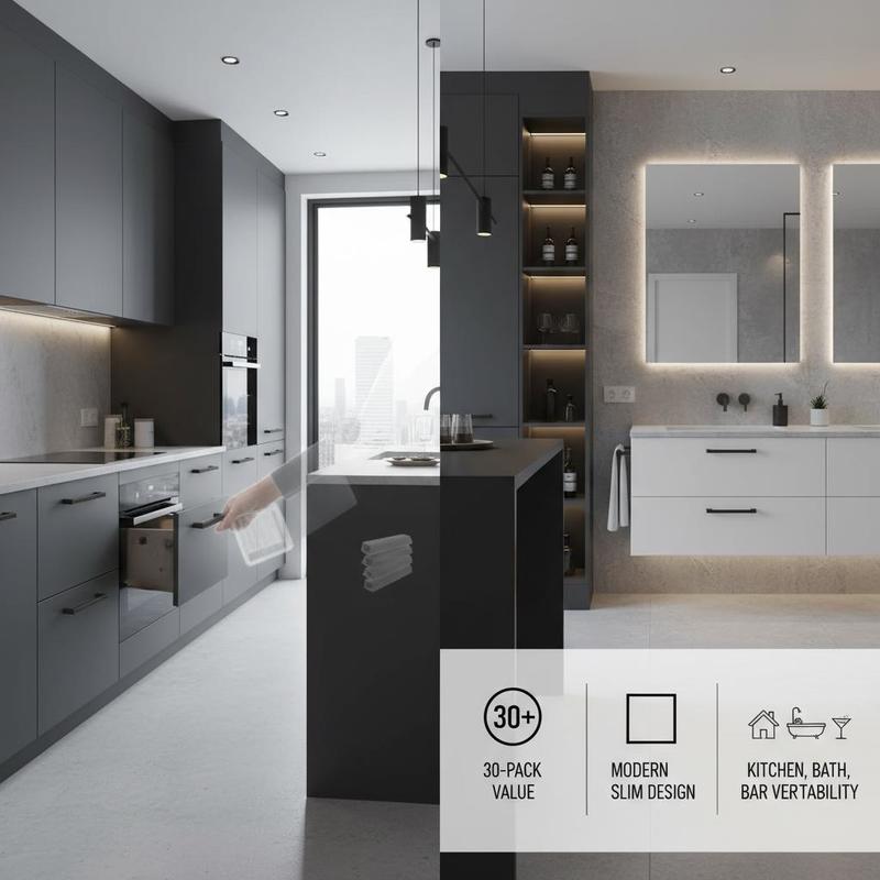 Slim Square Drawer Hardware 3. – обзор и цена Home Improvement Kitchen Set