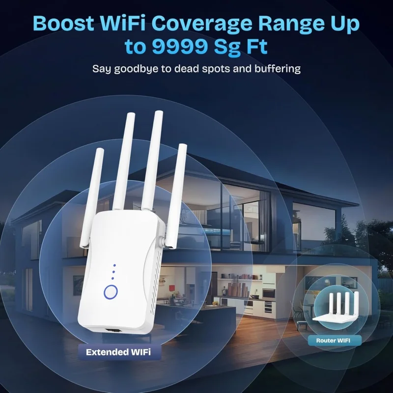 2.4G/5GHz Dual Band WiFi Repea – обзор и цена Home Improvement And Hardware