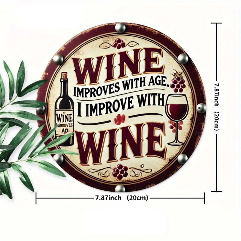 Room Decor 1pc Vintage Wine Qu – обзор и цена Home Improvement Quotes