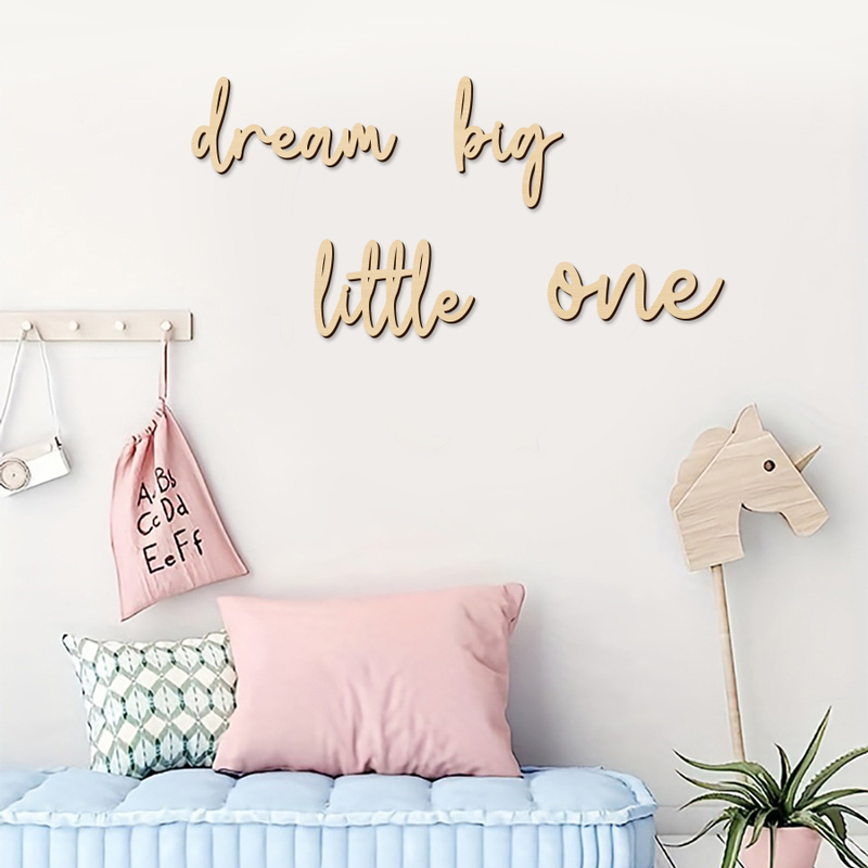 Dream Big Little One Sign Wood – обзор и цена Home Improvement Quotes