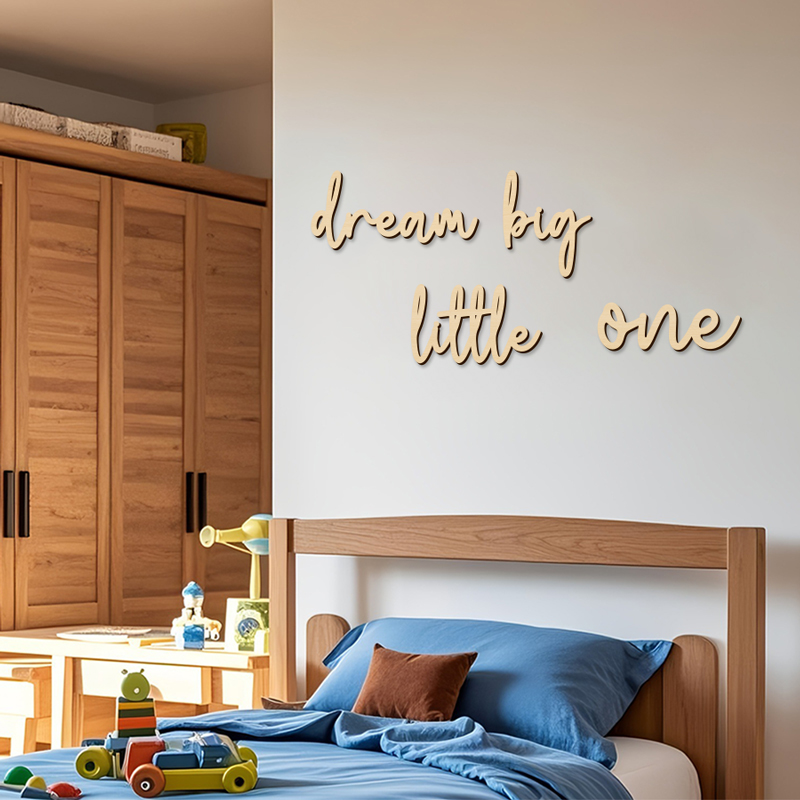 Dream Big Little One Sign Wood – обзор и цена Home Improvement Quotes
