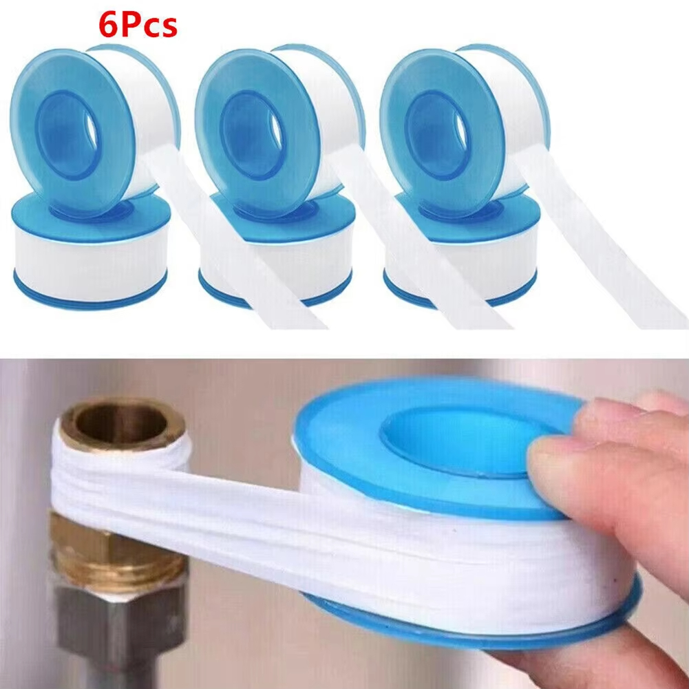 6Pcs PTFE White Threaded Seali – обзор и цена Plumbing Tape Ptfe