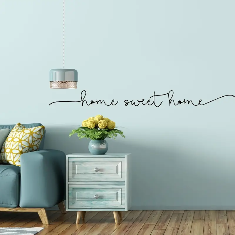 1pc Vinyl Sticker Home Sweet H – обзор и цена Home Improvement Quotes