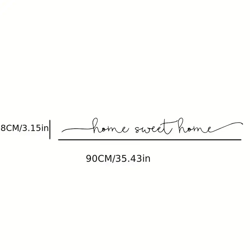 1pc Vinyl Sticker Home Sweet H – обзор и цена Home Improvement Quotes
