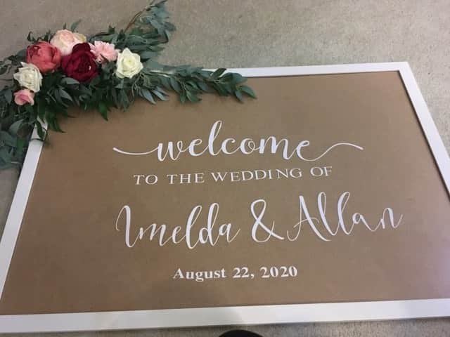Wedding Welcome Mirror Vinyl S – обзор и цена Vinyl Floor Plank