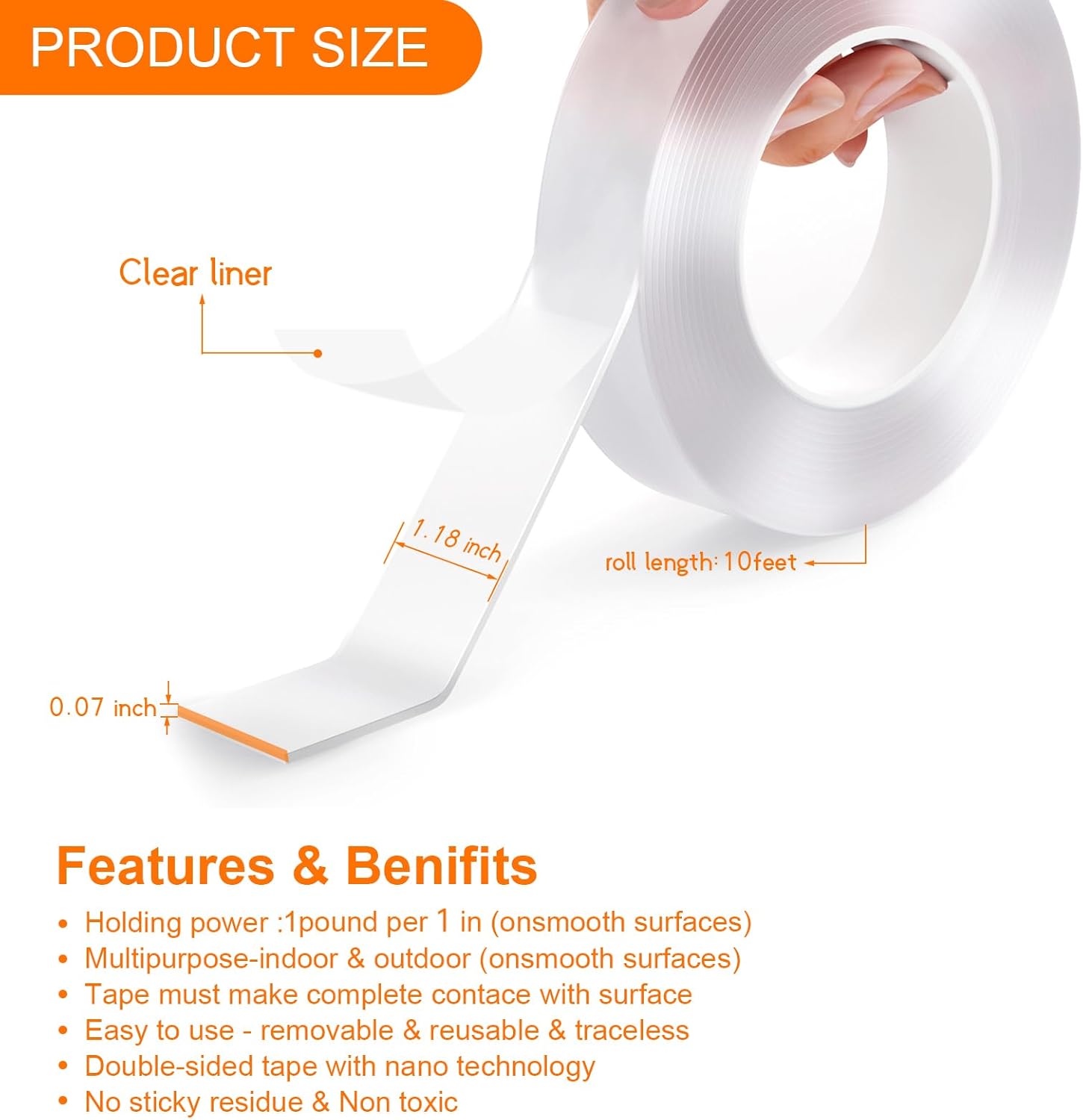 Extra Strong Nano Double Sided – обзор и цена Picture Hanging Strip
