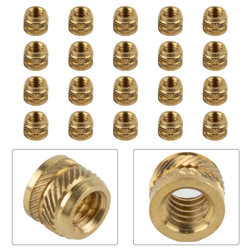 20pcs Brass Nuts 1/4-20 Thread – обзор и цена Home Improvement Warehouse